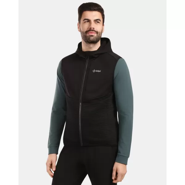  Férfi softshell mellény KILPI ENIA-M 1M0114KI FEKETE 