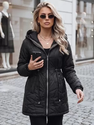 Női kabát DSTREET TY5393 FEKETE