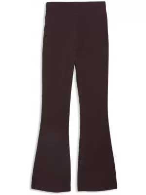 Női leggings PUMA ESS HIGH-WAIST FLARED LEGGINGS 63154233 CSOKOLÁDÉ FONDÜ