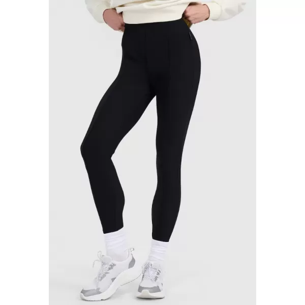  Női leggings 4F WAW25TTIGF237 MÉLYFEKETE 