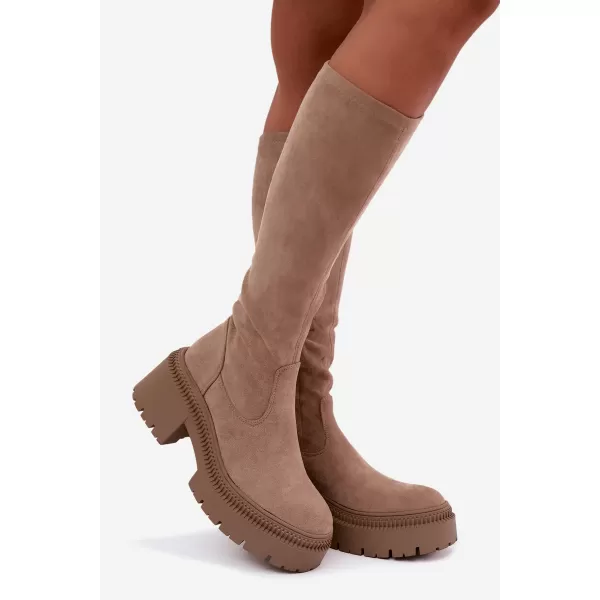  Női csizma BOTO 9671A-1 KHAKI 
