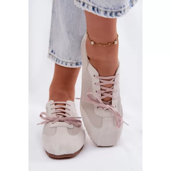 Női tornacipő BIG STAR SHOES TT274599 BÉZS 