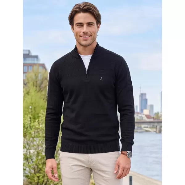  Férfi pulóver ALTISPORT ITSU FEKETE 
