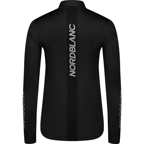  Női kerékpáros mez NORDBLANC VELOFLOW NBSLF8105 FEKETE 