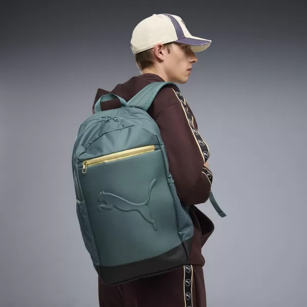  Hátizsák PUMA BUZZ GOLD BACKPACK 09299901 FÜVÉSZKERT/ARANY 