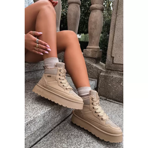  Női hóemberek BIG STAR SHOES UU274166 BÉZS 
