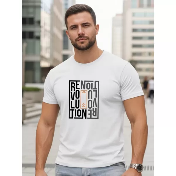  Férfi póló DSTREET NX0143R-WH FEHÉR 