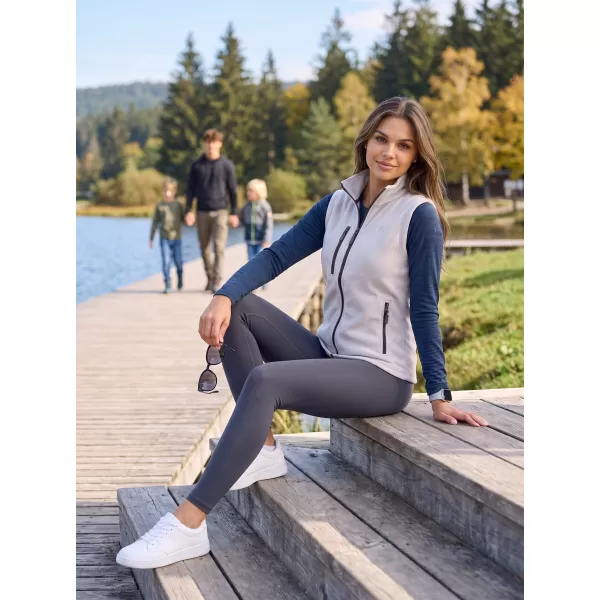  Női gyapjú mellény ALTISPORT ALW002525 VILÁGOSSZÜRKE 