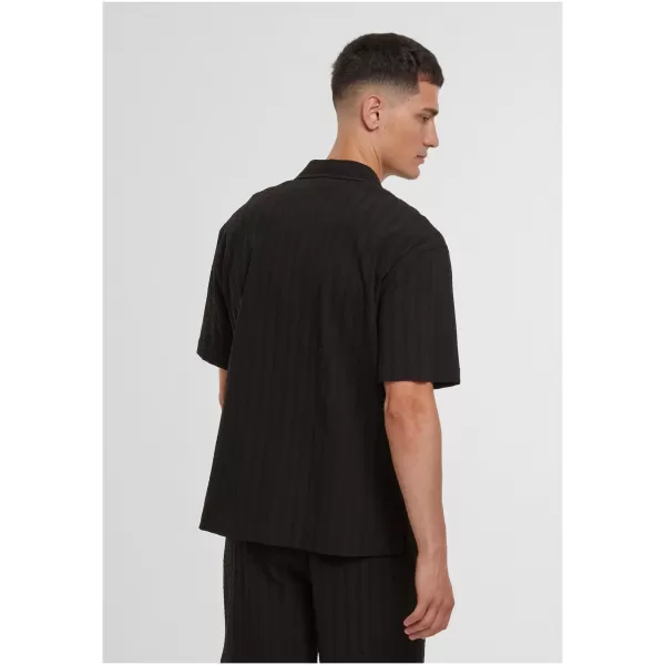  Férfi ing URBAN CLASSICS TB8217-00007 FEKETE 