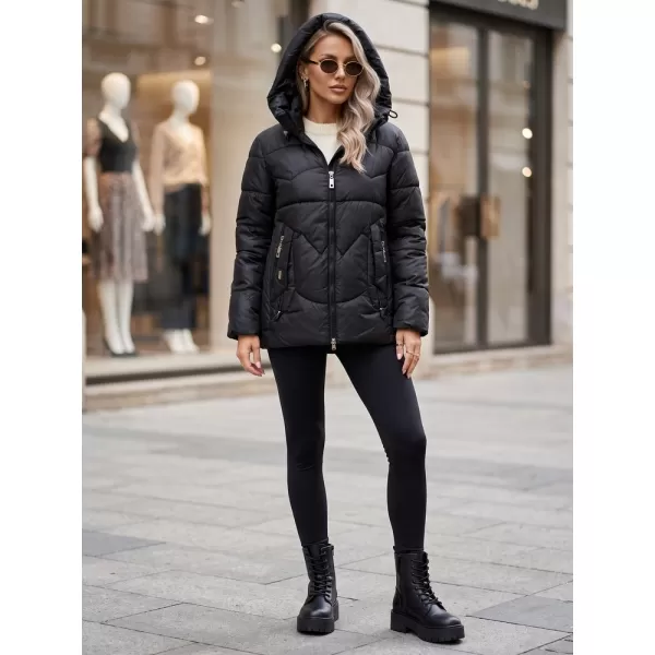  Női kabát DSTREET TY5936 FEKETE 