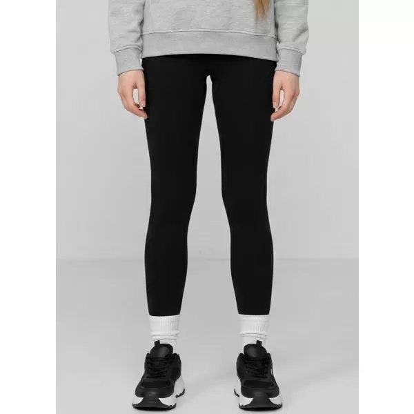  Női leggings 4F WMM00TTIGF296 MÉLYFEKETE 