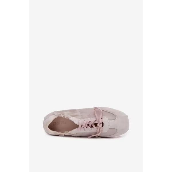  Női tornacipő BIG STAR SHOES TT274599 BÉZS 