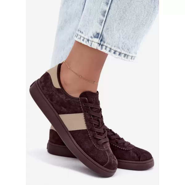  Női tornacipő BIG STAR SHOES UU274438 BARNA/BÉZS ÁRNYÉKOK 