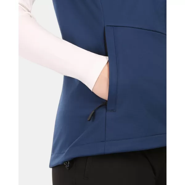  Női softshell mellény KILPI NOIL-W 1L0116KI SÖTÉTKÉK 