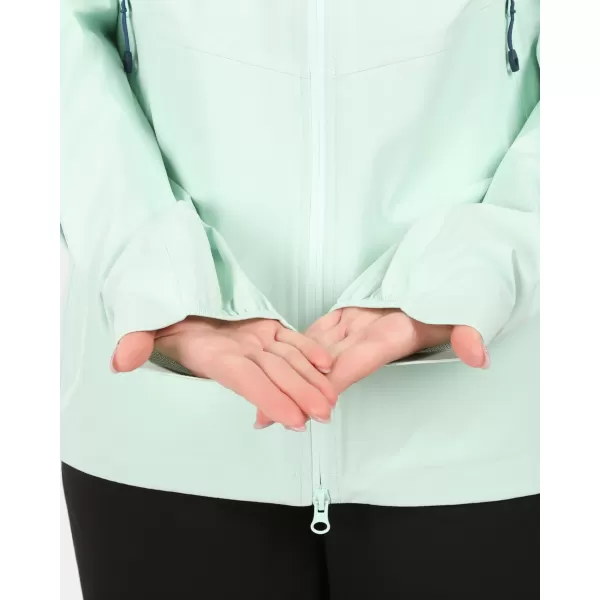  Női hardshell kabát KILPI HURRICANE-W 1L0103KI MENTA 