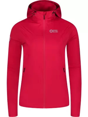 Női softshell kabát NORDBLANC OUTLAND NBSSL8324 RÓZSASZÍN