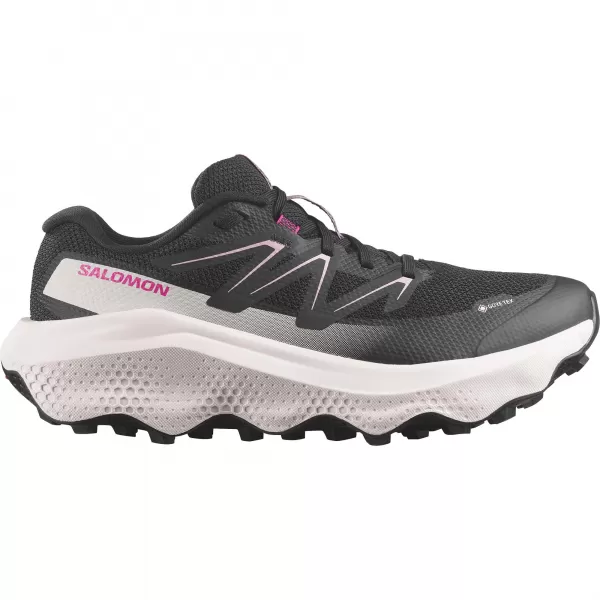  Női cipők SALOMON ULTRA FLOW 2 GORE-TEX L49299500 FEKETE/HAJNALRÓZSASZÍN/VANÍLIA JÉG 