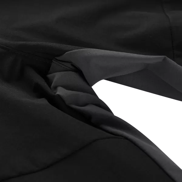  Női softshell nadrág ALPINE PRO AKANA 3 FEKETE 