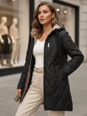 Női kabát DSTREET TY5768 FEKETE