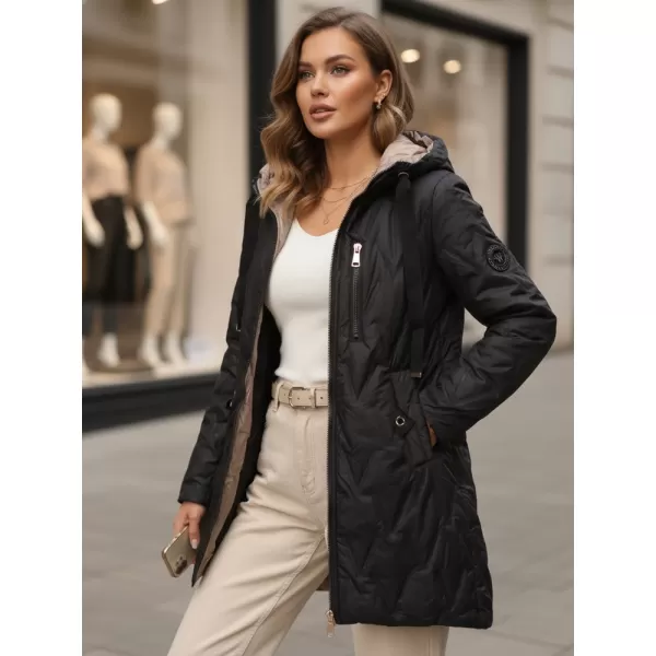 Női kabát DSTREET TY5768 FEKETE 