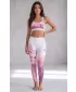 Női prémium hosszú leggings (új méretek) ALTISPORT VOJ/ALW083LEG05 FEHÉR RÓZSASZÍN
