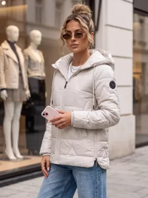 Női kabát DSTREET TY5798 VILÁGOSSZÜRKE