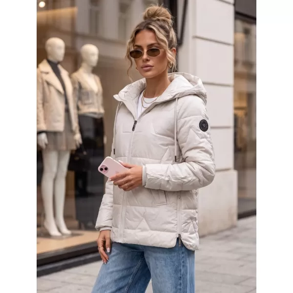  Női kabát DSTREET TY5798 VILÁGOSSZÜRKE 