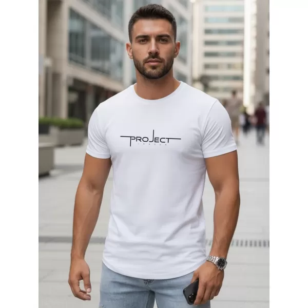  Férfi póló DSTREET NX5127R-WH FEHÉR 