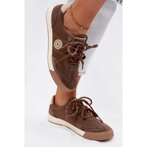  Női tornacipő BIG STAR SHOES UU274002 BARNA/BÉZS 