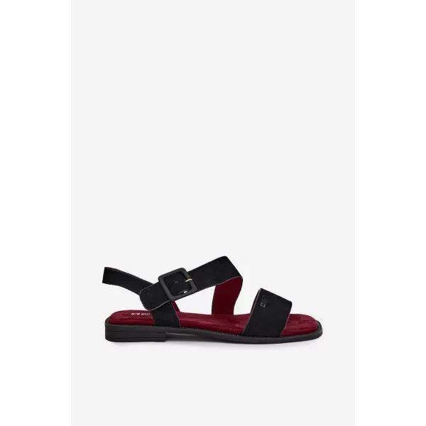  Női szandál BIG STAR SHOES TT274490 FEKETE 
