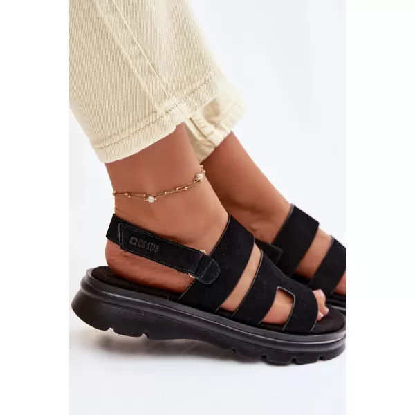 Női szandál BIG STAR SHOES TT274484 FEKETE 