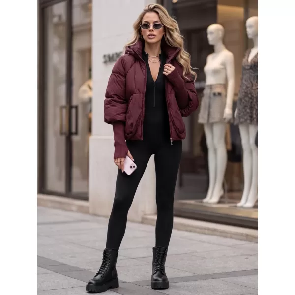 Női kabát DSTREET TY5898 BURGUNDIA 