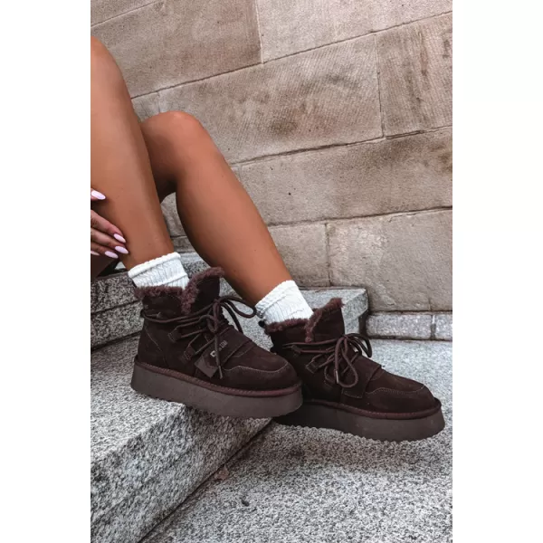  Női hóemberek BIG STAR SHOES UU274316 BARNA/BÉZS ÁRNYÉKOK 