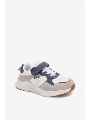 Gyermek tornacipő BIG STAR SHOES TT374029 FEHÉR