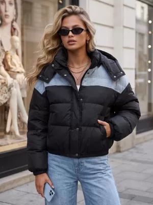 Női kabát DSTREET TY6087 FEKETE