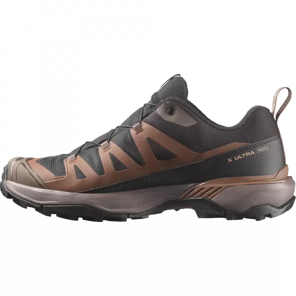 Férfi cipők SALOMON X ULTRA 360 GORE-TEX L45473300 FEKETE/SÖTÉT SIRÁLY SZÜRKE/SÖTÉT FÖLD 