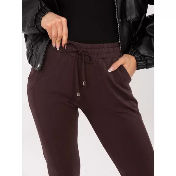  Női melegítőnadrág BASIC FEEL GOOD RV-DR-3589.05X SÖTÉTBARNA 