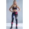 Női prémium hosszú funkcionális leggings (új méretek) ALTISPORT VOJ/ALW036LEG05 HEXA FEKETE