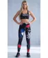 Női prémium hosszú funkcionális leggings (új méretek) ALTISPORT VOJ/ALW036LEG05 HEXA FEKETE