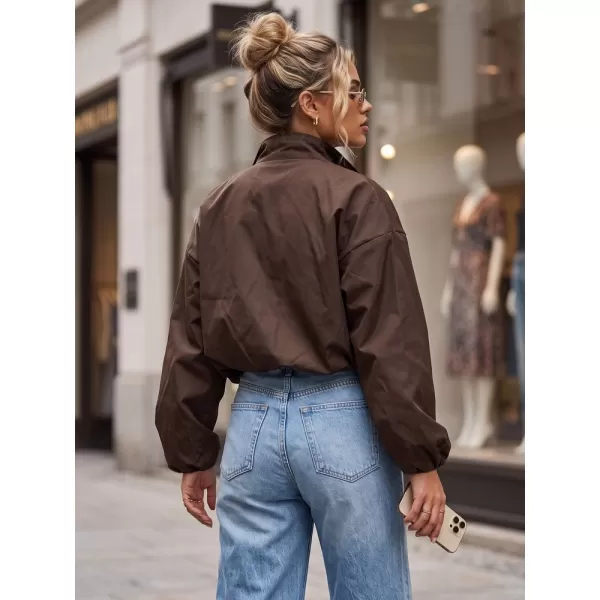  Női kabát DSTREET TY6022 BARNA 