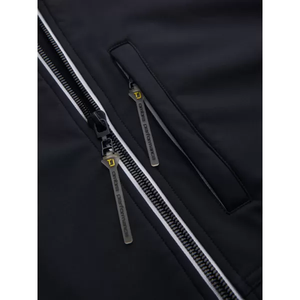  Férfi softshell kabát OMBRE OM-JANP-0292 FEKETE 