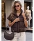 Női kabát DSTREET TY5924 BARNA