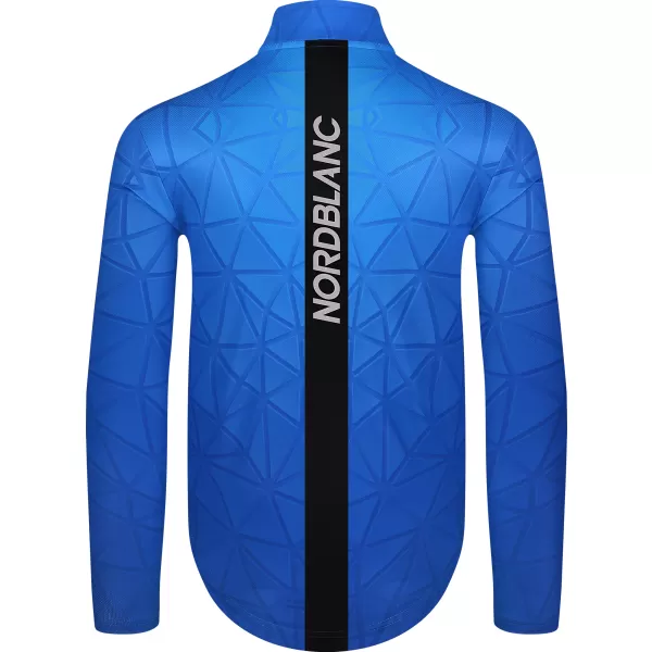  Férfi kerékpáros mez NORDBLANC RIDEPRO NBSMF8102 KÉK 