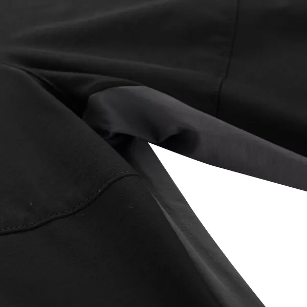  Férfi softshell nadrág ALPINE PRO AKAN 3 FEKETE 