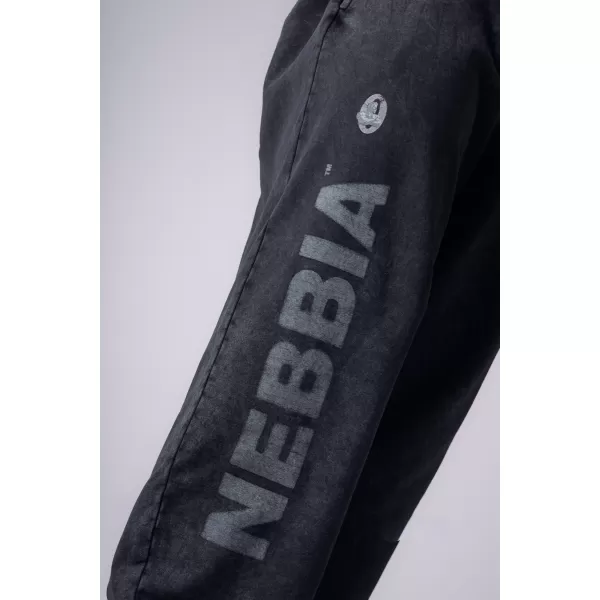  Férfi nadrág NEBBIA OLYMPIA PUMP COVER 954 FEKETE 