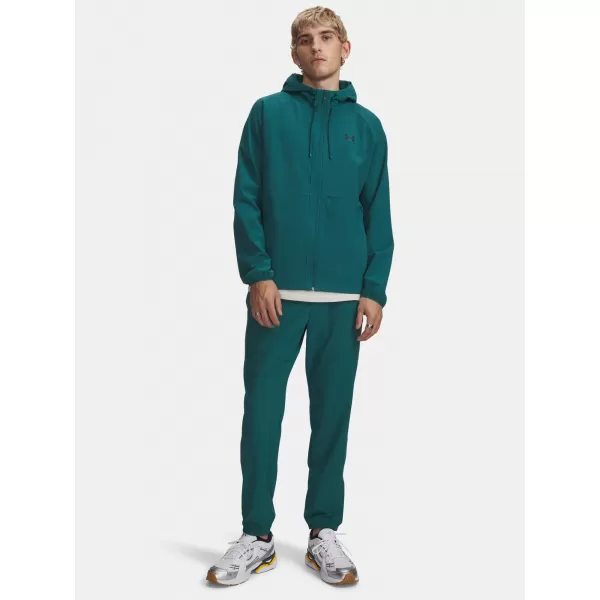  Férfi melegítőnadrág UNDER ARMOUR VIBE WOVEN JOGGER 1386557-338 ZÖLD 