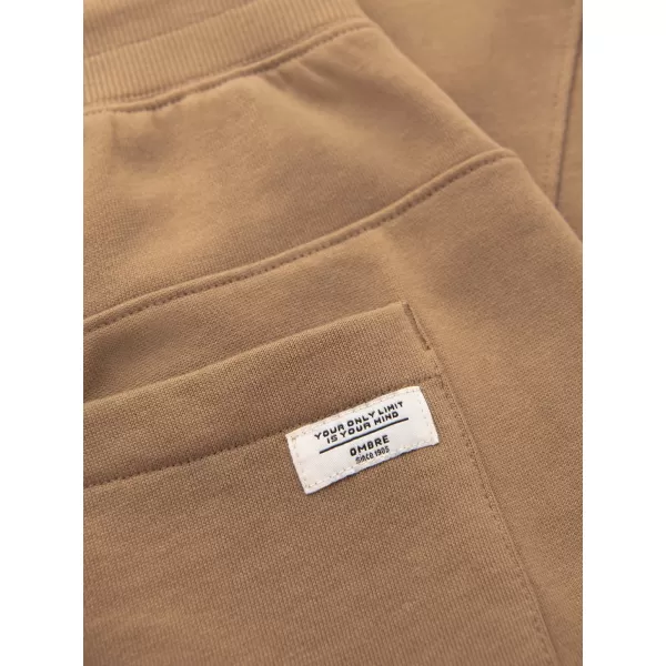  Férfi melegítőnadrág OMBRE OM-PABS-0305 BARNA 