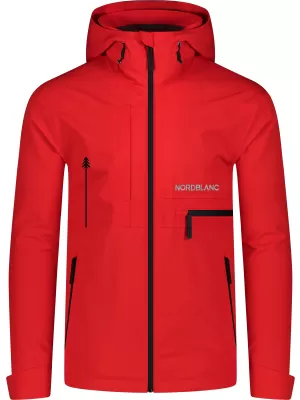 Férfi vízálló kabát NORDBLANC RIGID NBSJM8313 PIROS