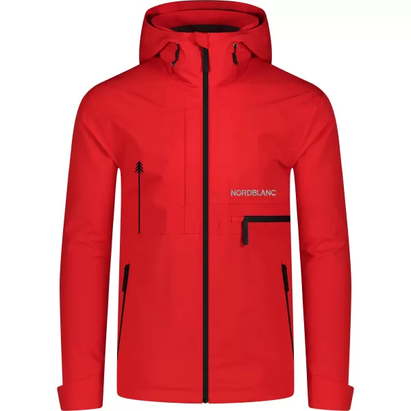  Férfi vízálló kabát NORDBLANC RIGID NBSJM8313 PIROS 