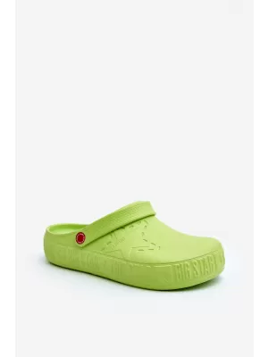 Férfi papucs BIG STAR SHOES II175005 ZÖLD